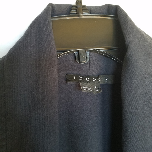 Theory Crop Blazer Style Jacket M - Picture 4 of 11